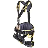 Singing Rock Completa Strap Expert Speed 3D-GR. XL/giallo, imbracatura per adulti, unisex, nero