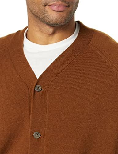 Image of Amazon Essentials Men's Lambs Wool V-Neck Cardigan Sweater with Pockets (Previously Goodthreads)