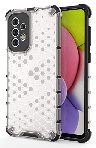 Image of Glasgow Back Case Cover Designed for Samsung Galaxy A33 5G - Transparent