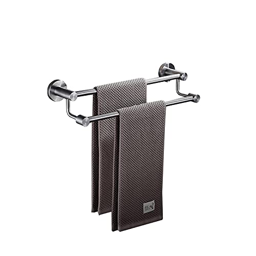 Support de rangement pour serviettes double et grand porte-serviettes mural