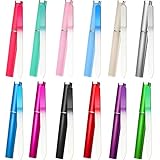 12 Pieces Glass Nail File Crystal Nail Files Double Sided Finger Nail Files Manicure Fingernail...