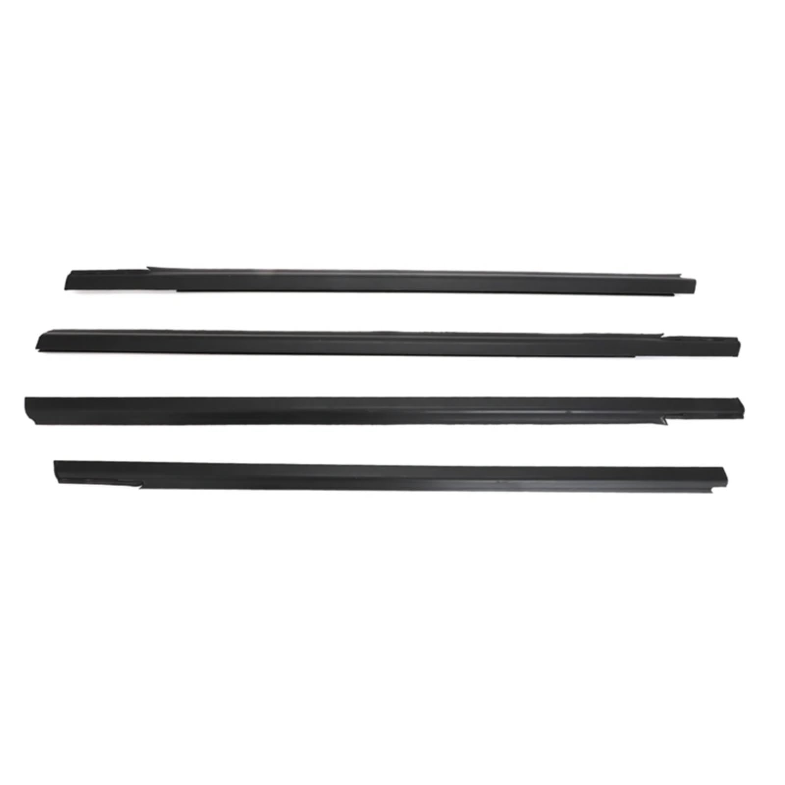 Glilar Black Automotive Window Seals Compatible With C&Itroen For Elysee 2014 2015 2016 Car Weatherstrip Window Moulding Trim Side Door Glass Sealing Strip Accessories(Black)