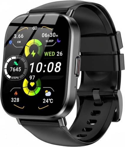 Smart Watch for Men Women, 2.01" HD Fitness Trackers with