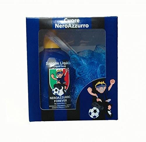 FC Inter gift set sapone liquido + spugna rete