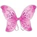 Girls Sparkling Fairy Wings (Pink, One Size)