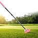 kowaku Golf Putter Retractable Mini Golf Clubs Nonslip Grip Two Way Golf Putter Mini Golf Putter for Travel Background Home Office, Pink
