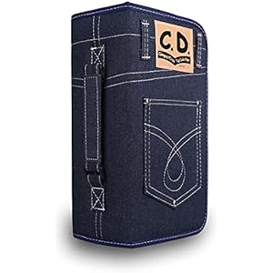 Denim 60 Capaciteit CD DVD Blu-Ray Disc Strorage Portemonnee Houder Case Blauw (60 stuks) (128 stuks)