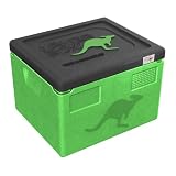 KÄNGABOX® Expert GN 1/2 Lime 10Liter – Thermobox für Gastronomie & Catering – Perfekt für GN-Behälter 32,5x26,5cm – Ultraleicht, stapelbar, stoßfest – Spülmaschinenfest & HACCP-konform