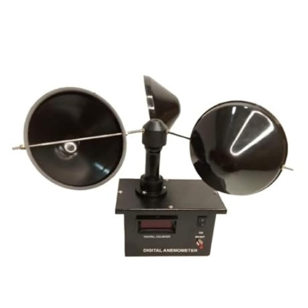 Ajanta Export Cup Anemometer with Counter Meteorological Wind Speed Measurement Instrument for Weather Observation, Research, and Educational Use-picture-22