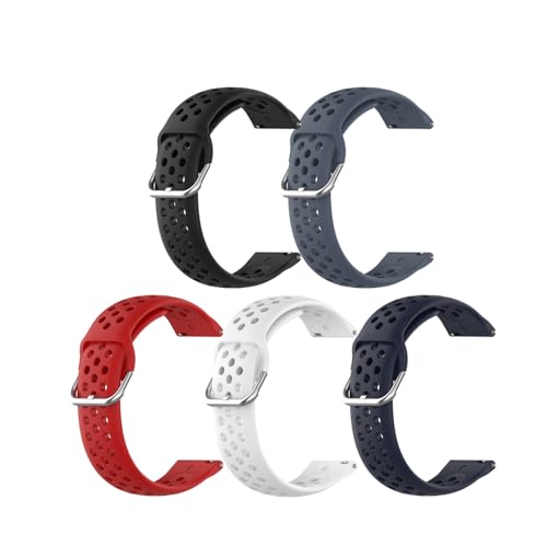 Correas deportivas de silicona para smartwatch DEKELIFE 43mt miniatura 1