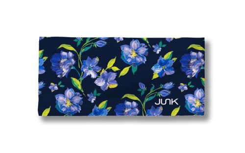 Image of JUNK Brands Big Bang Lite Floral Headband - Moisture-Wicking, Performance Fabric, Non-Slip, Sports Sweatband for Men & Women