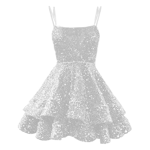 Robe de cocktail courte en tulle avec finitions pailletées de haute qualité pour cérémonie