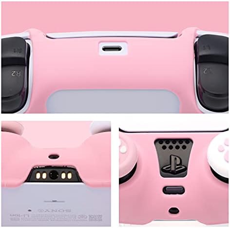 PS5 Silicone Controller Case, Pink PS5 Controller Skin, Playstation 5 Controller Skin - Light Pink