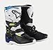 Alpinestars Kids Tech 3S Boots 13J, White/Black/Enamel Blue