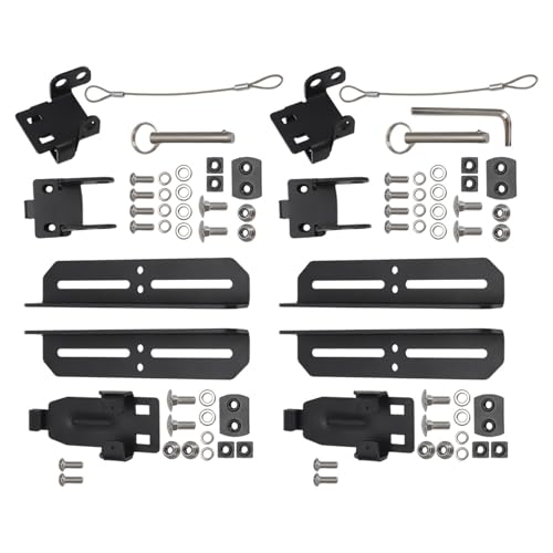 Image of Motoparty Compatible with Pelican Cargo Case Roof Mount Kit | for BX140R BX55S BX85S BX90R with instruction manual