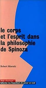 Couverture du livre de Le Corps et l'Esprit dans la philosophie de Spinoza