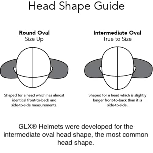 GLX GX23 Full-Face Motocross Helmet