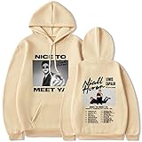 ZXKJJY Niall Horan Hoodie 3D Print Lose Sweatshirt Casual Pullover Pullover Unisex Herbst Und Winter Sportswear Hoodie Cosplay