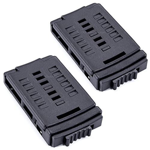Large Combat Loop Belt Clip Holster Attachment – (2 Pack) - (for 2.0 inch Belts) - OWB Locking Design - for Holsters, Tool Sheaths, and Mag Pouches