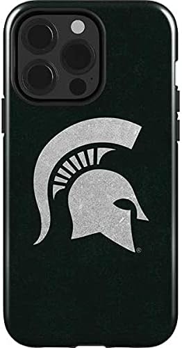 Skinit Impact Phone Case Compatible with iPhone 13 Pro - Officially Licensed Michigan State University Spartans S Design