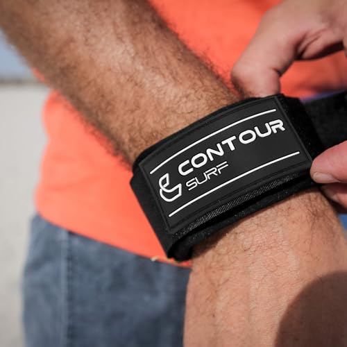 image for Thurso SURF Bodyboard Leash Wrist Leash 4 Feet 7.2mm Coiled Double Sta