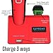 Supreme Trimmer Recharge Clipper - Professional Hair Clipper with 2 Removable Batteries, Brushless Motor, Smart Charge Stand, USB-C Charge & DLC Blades Barbers | STC779