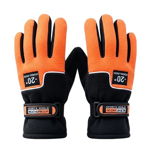 Guantes de invierno – Guantes de ciclismo de carretera | Manoplas de invierno, puntas de los dedos táctiles, mantienen las manos secas en caso de precipitaciones ligeras, mientras que el diseño