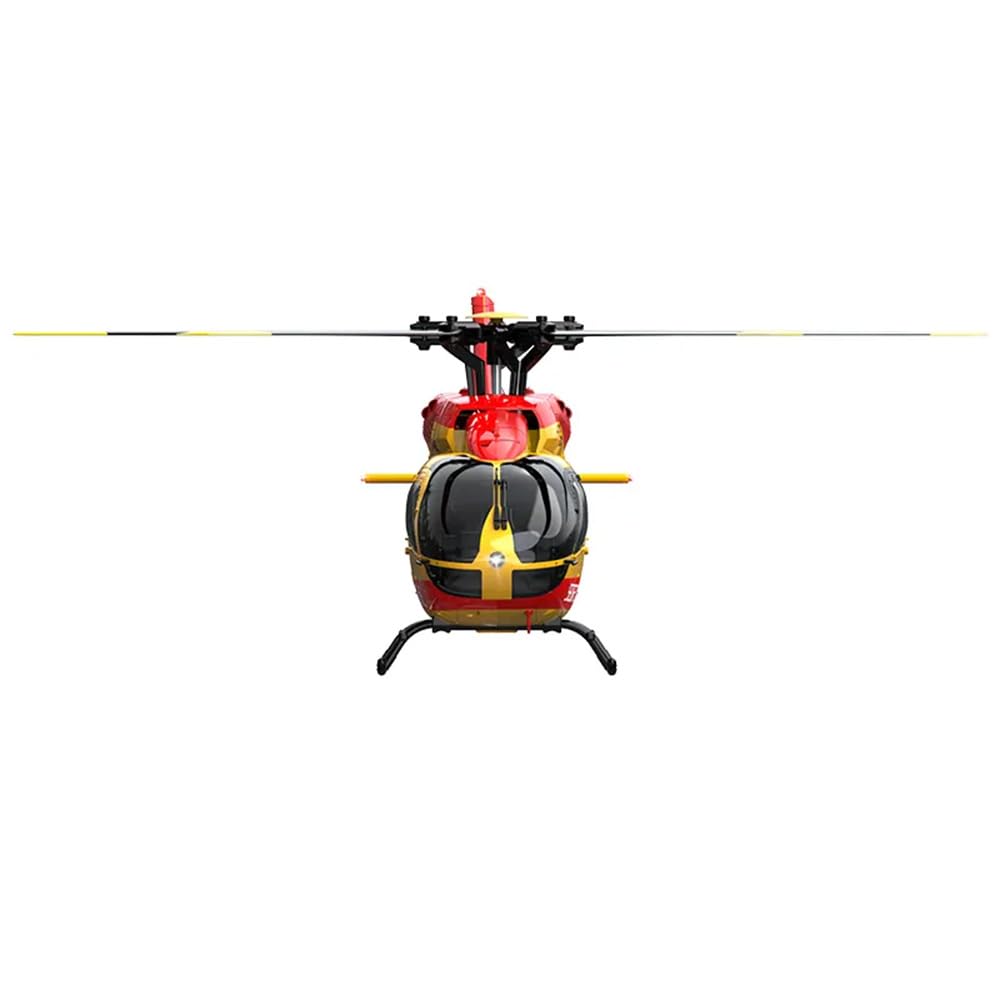 Torcster Hubschrauber H-145 gelb Brushless 6G 335mm RTF 2,4G Ferngesteuert 3D Anfänger Indoor Heli