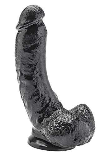 ToyJoy Dildo 8 Inch avec Balls Noir