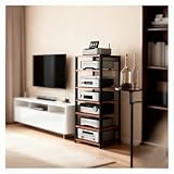 【Montage facile】L'ensemble est très simple à assembler. Tous les accessoires et vis sont inclus. Sa surface lisse et plane permet un nettoyage direct avec un chiffon ou du papier absorbant.