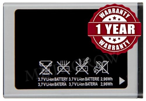 Image of Original AB463446BN Battery Compatible with Samsung Guru X200 GT-E1200Y C512 X208 1258 1250 S3030 E3100 S5150 X210 X160 S208 F519 - (800mAh) - 1 Year Warranty BC45