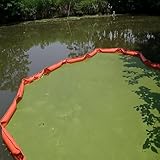 Schwimmender Öldämmungsausleger, robuste PVC-Auslaufsperre für Marine-Notfallreaktion, anpassbare Länge