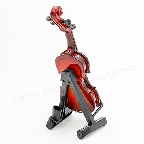 Odoria 1/12 Miniature Violin Dollhouse Musical Instruments Accessories #TOP2