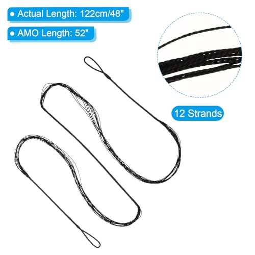 PATIKIL Bow String Replacement, Bowstring with Nock Point - Image 3