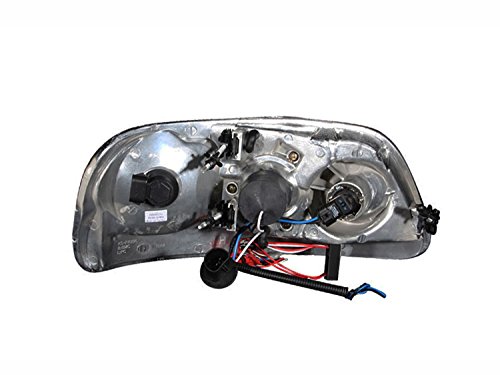 Anzo USA 111031 Ford Projector Halo LED Black Headlight Assembly, 1Pc - (Sold in Pairs) by ANZO USA - Image 2