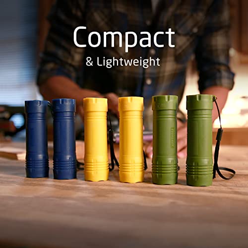 Eveready Led Flashlights (6-Pack) Minitac, Bright And Durable Lightweight Flashlights, Textured Easy-Grip (Batteries Included) #TOP5