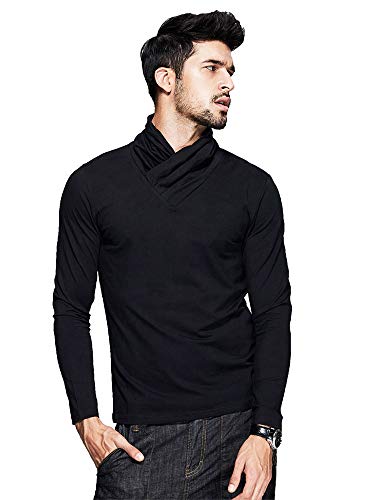 Image of fanideaz Men's Cotton Full Sleeve Classic Unique V Neck T Shirt