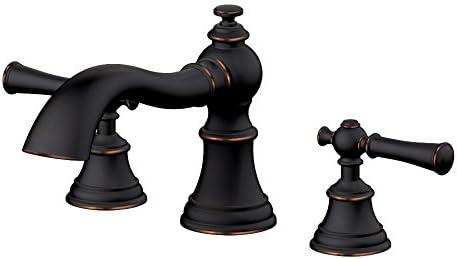 AquaSource Glyndon Oil Rubbed Bronze 2-Handle Adjustable Deck Mount Tub Faucet