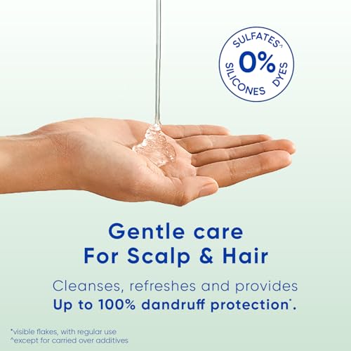 Image of Head & Shoulders BARE Anti-Dandruff Shampoo, Pure clean, Sulfate-Free, Silicone-Free, Dye-Free, Gentle shampoo, 400ml