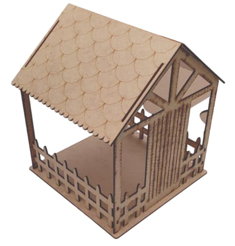 Manjedoura Casinha Presépio De Natal 60 Cm