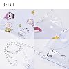 Snoopy 0332 Shoulder Bag, Mini Shoulder, Cross-body Design, Smartphone, Water Repellent, Lightweight, Small, Women's, College Students, High School Students, Outdoors, Cute