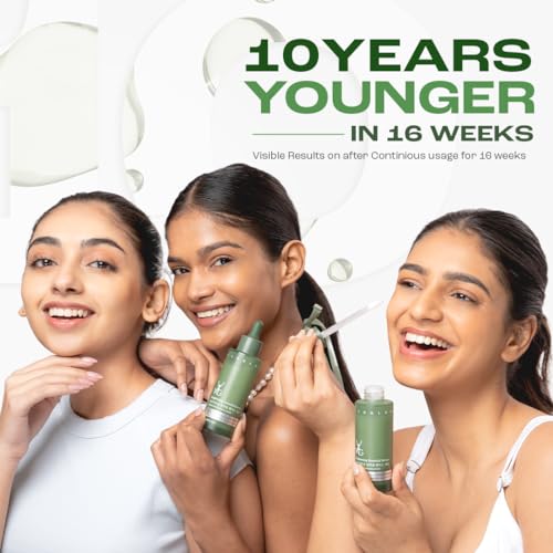 Image of WILDGLOW Niacinamide 5%,White Tea, Bisabolol, EGCG Brightening Serum for Hyperpigmentation, Dark Spots and Scar Repair | Look 10 years younger In 4 weeks, 60ml
