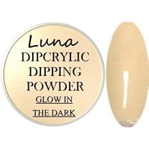 SHEBA NAILS Glow In The Dark Dipcrylic Dip Dipping Powder - 1OZ. - Luna Star Gazer