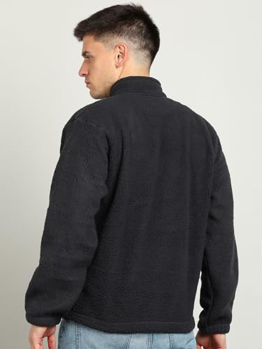Image of Alan Jones Clothing Men's Fleece Full-Zip Jacket | Pile Lined Winter Warm Jacket for Men