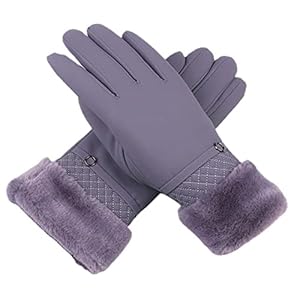 UKKO Gants Dames Mode Femme Gants d'automne Hiver Mignon Mitat Chaud Mitat Chaud Doigt Mitaines Femmes Femmes Sport Gants Gants