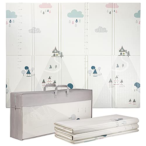 ONVAYA® Spielmatte für Babys & Kinder | Krabbelmatte faltbar | Bodenmatte für Kinderzimmer &...