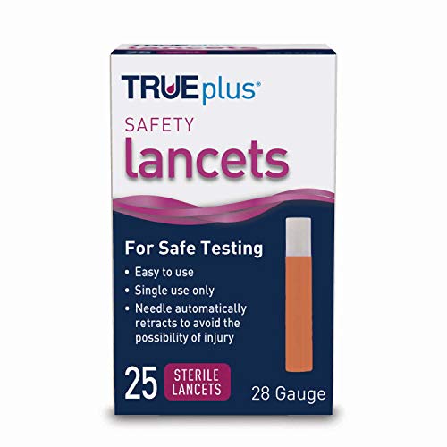 Trueplus® Safety Lancets - 25 ct