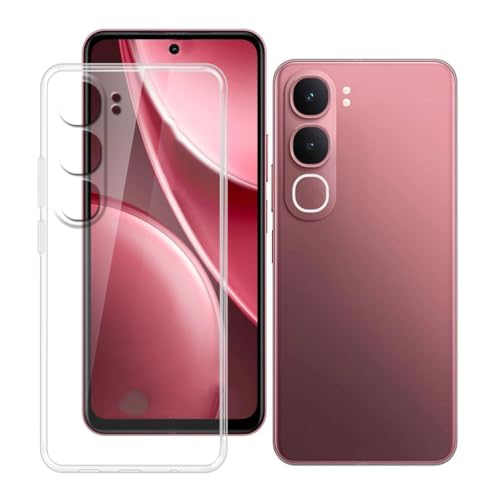 BUNALFaa Funda para Vivo Y31 5G (6.68') Carcasa, Cover TPU Ultrafino Suave Transparent Silicona Case para Vivo Y31 5G Cáscara Protectora