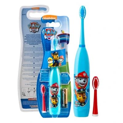 Cepillo Dientes Eléctrico con Dos Cabezales & Pila