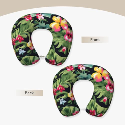 Almohada cervical de poliéster color negro tamaño único miniatura 3